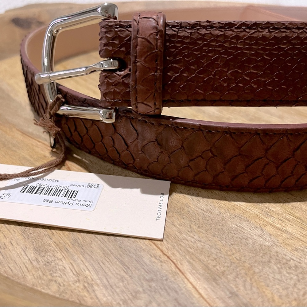 Tecovas python belt